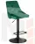 Стул барный DOBRIN JOSEPH BLACK (зеленый велюр (MJ9-88)) Стул барный DOBRIN JOSEPH BLACK (зеленый велюр (MJ9-88))