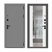 Входная металлическая дверь Тайга-9.2 Антик Серебряный 