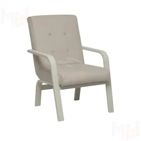 Кресло Leset Модена 2.0 (Слоновая кость/Bingo 02 (бежевый), кант Bingo 02 (бежевый))