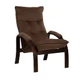 Кресло-трансформер Leset Левада (Орех текстура/V23 молочный шоколад)