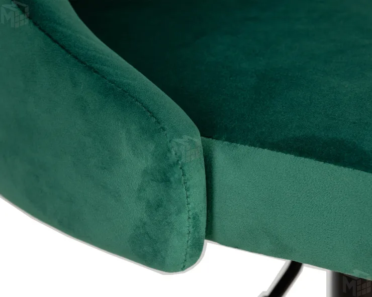 Стул барный DOBRIN JOSEPH BLACK (зеленый велюр (MJ9-88)) Стул барный DOBRIN JOSEPH BLACK (зеленый велюр (MJ9-88))