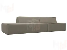 Диван прямой модульный Монс Модерн левый ( GRIFON 04 бежевый )