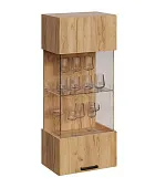 Шкаф стекло навесной Алтея