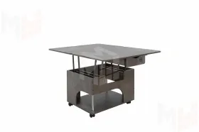 Стол-трансформер Стэп Камень Темный Стол-трансформер Стэп Камень Темный