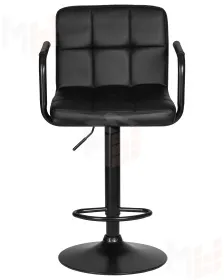 Стул барный DOBRIN KRUGER ARM BLACK (черный)