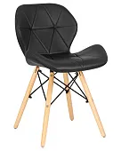 Стул обеденный DOBRIN BUTTERFLY (ножки светлый бук, цвет сиденья чёрный) Стул обеденный DOBRIN BUTTERFLY (ножки светлый бук, цвет сиденья чёрный)