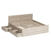 Кровать Сириус 140*200 с ящиками сонома Кровать Сириус 140*200 с ящиками сонома