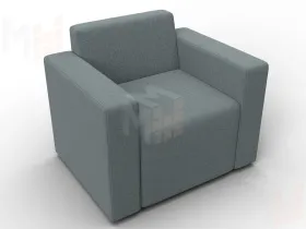 Кресло Лига-093 ( Амур 07 серый )