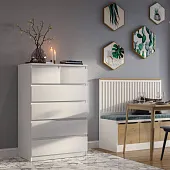 2.05.02.100.1 МАЛЬТА комод 4+2 ящика 80х121 белый RU 2.05.02.100.1 МАЛЬТА комод 4+2 ящика 80х121 белый RU