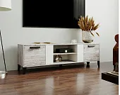 Тумба ТВ Парус-7 дуб юкон/белый