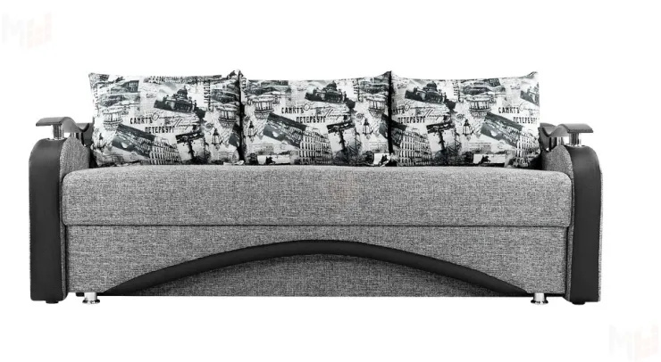 Еврософа Наполеон-3 темная рогожка