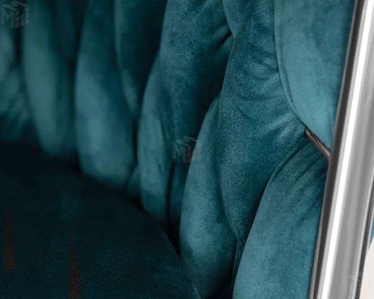 Стул барный DOBRIN MARCEL (морской волны велюр (MJ9-99))