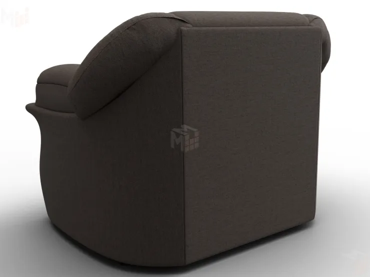 Кресло Карнелла ( Амур 05 коричневый )