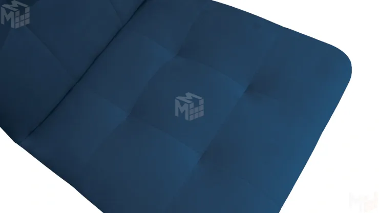 Стул Аспен К3 Черный муар, Велюр Confetti Blue Стул Аспен К3 Черный муар, Велюр Confetti Blue