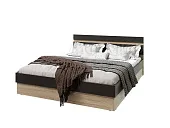 Кровать Ким 1,6 с подъемным механизмом (сонома/графит) Кровать Ким 1,6 с подъемным механизмом (сонома/графит)