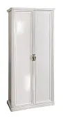 Шкаф Натали 2-дверный без зеркал белый глянец