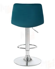 Стул барный DOBRIN TAILOR (морской волны велюр (MJ9-99))