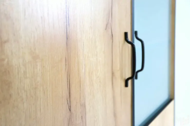 Шкаф-витрина Виртон 21 Дуб Крафт Золотой