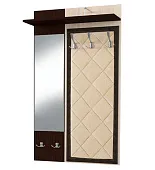 Вешалка настенная  Ольга 6 Ясень Шимо Светлый/Венге Вешалка настенная  Ольга 6 Ясень Шимо Светлый/Венге