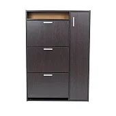 Обувница Leset Виерра 3 (Венге) Обувница Leset Виерра 3 (Венге)