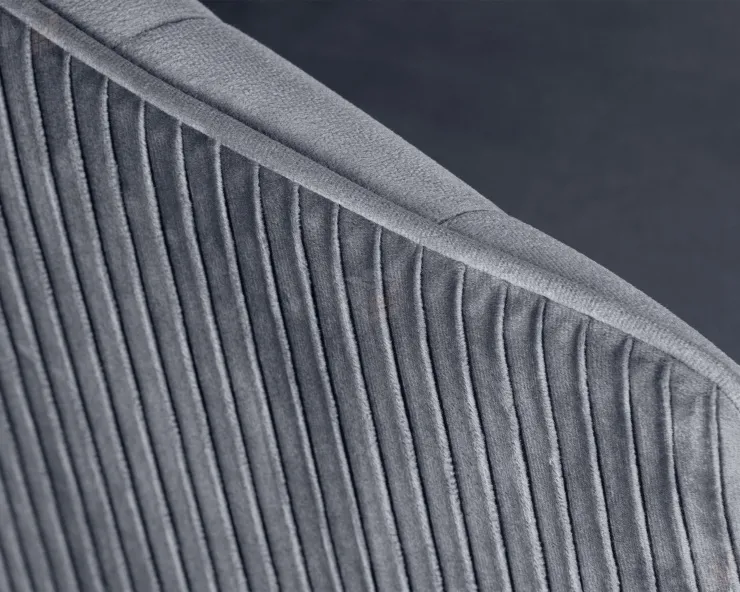 Стул барный DOBRIN DARCY GOLD (серый велюр (1922-19))