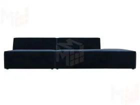 Диван прямой модульный Монс Модерн правый ( TOWER 13 синий )