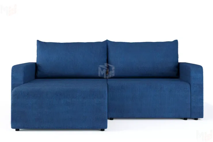 Угловой диван-кровать Брайтон Синий