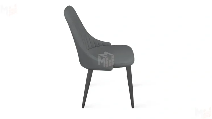 Стул Франк (конус) исп. 2 - ДП2-30 Графит/Микровелюр Catania Silver (серый)