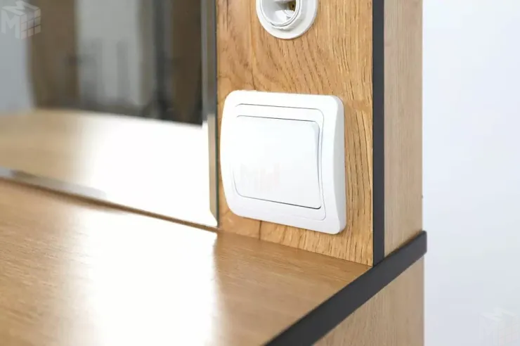 Трюмо Берген 2 Дуб Крафт Золотой