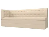 Диван кухонный прямой Бриз с углом слева