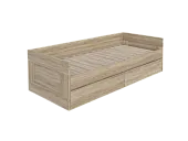 Кровать-кушетка раздвижная Сириус NEW 90*200 сонома