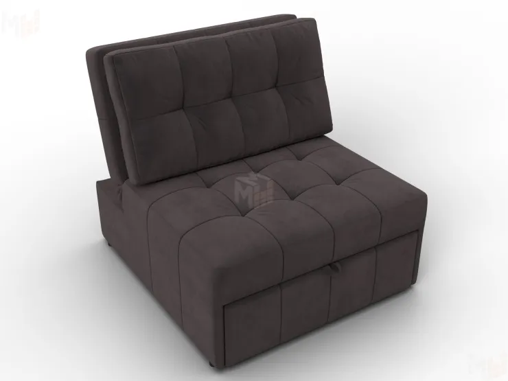 Кресло-кровать Лига-107 (80) ( SEVEN 727 коричневый )