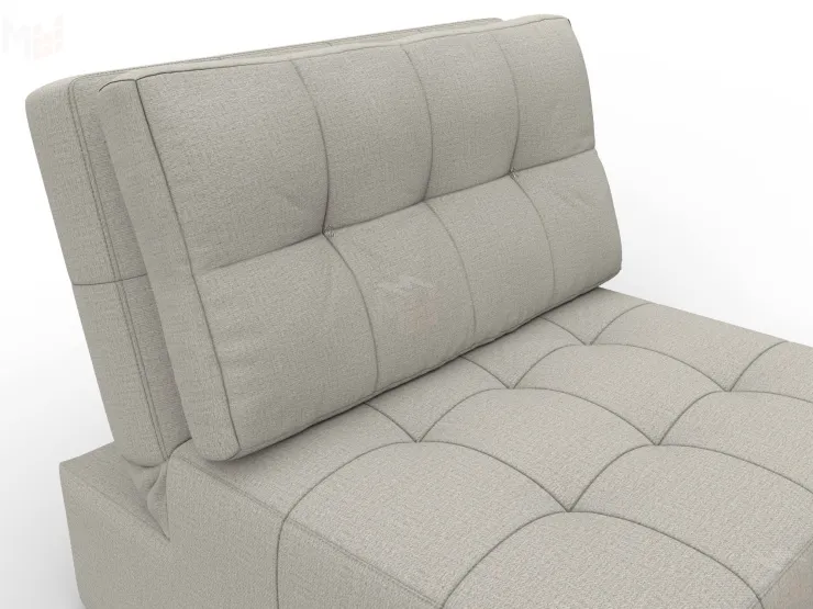 Кресло-кровать Лига-107 (80) ( Амур 02 бежевый )