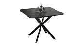 Стол обеденный раздвижной Лиссабон Тип 1 Черный муар, Ателье темный