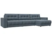 Диван угловой с декором Лига-049 НПБ Лонг