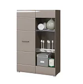 Стеллаж Ненси (венге/капучино глянец)