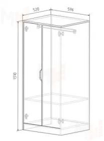 Детский шкаф низкий Фанки Тревел ФТР-23/4