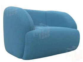 Кресло Лига-041 ( Амур 10 голубой )