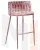 Стул барный DOBRIN EMMA ROSE GOLD (розовый велюр (VF-10))