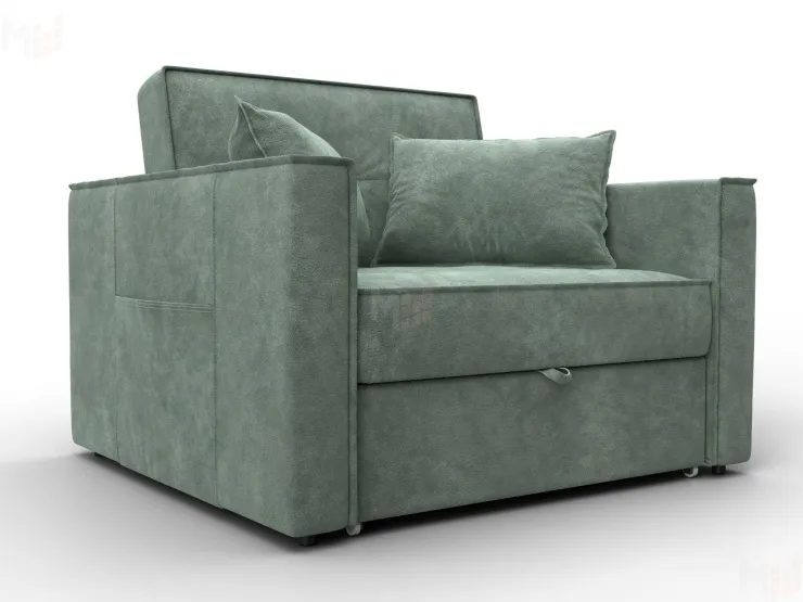 Кресло-кровать Лига-104 (80) ( BRUT 08 зеленый )