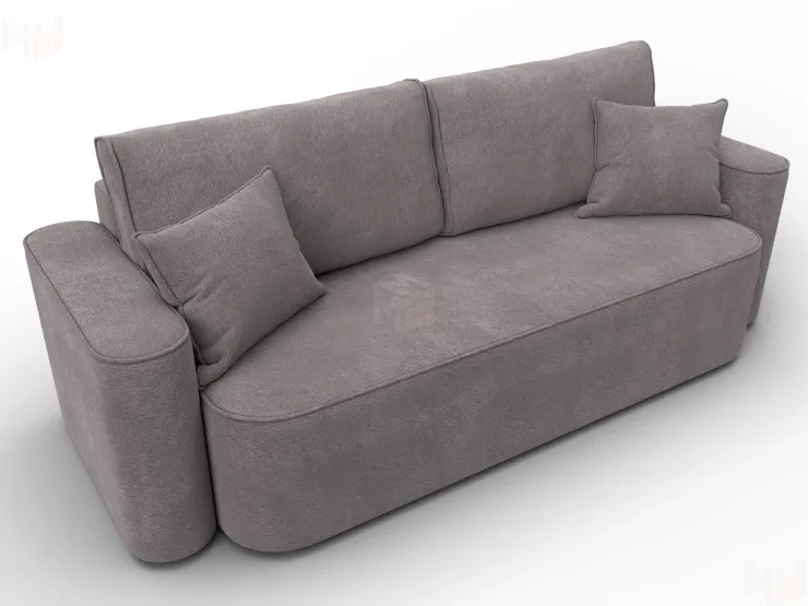 Диван прямой Лига-118 НПБ ( LAIM 04 бежевый )