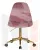 Офисное кресло для персонала DOBRIN DIANA (розовый велюр (MJ9-32))