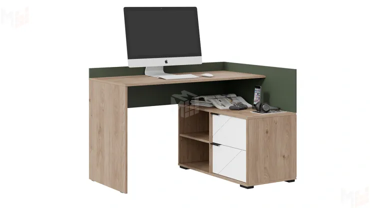 Стол письменный угловой Лео- ТД-410.15.03 Стол письменный угловой Лео- ТД-410.15.03