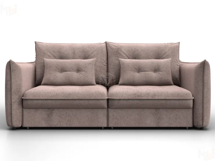 Диван прямой Лига-100 НПБ ( TOWER 05 бежевый )