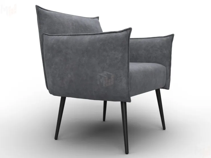 Кресло Лига-083 ( BRUT 16 темно-серый )