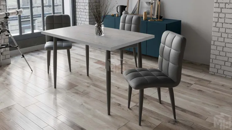 Стол Невада - ДП1-02-08 Эйприл, Графит