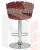 Стул барный DOBRIN MARCEL (винный велюр (MJ9-35))