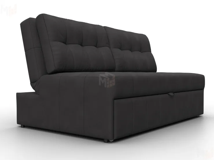 Диван прямой Лига-107 (140) ( JOLY 08 коричневый )