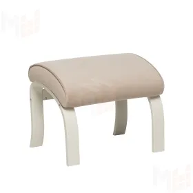 Пуф Leset Универсальный с кантом (Слоновая кость/V18 бежевый, кант V18 бежевый)