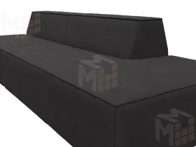 Диван прямой модульный Монс Модерн левый ( JOLY 08 коричневый )